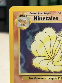 Pokemon TCG Ninetales 12/102 Base Set Unlimited Holo Rare Vintage 1999 WOTC - Image 4