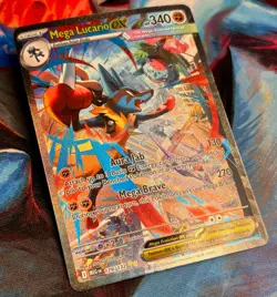 2025 Pokemon Mega Lucario ex 179/132 Special Illustration Rare - Image 1