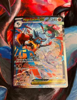 2025 Pokemon Mega Lucario ex 179/132 Special Illustration Rare - Image 2