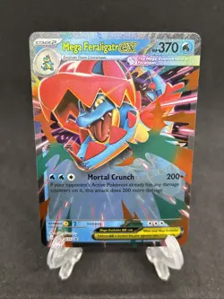 Mega Feraligatr ex 036 Promo Pokemon Ascended Heroes NM/M - Image 1