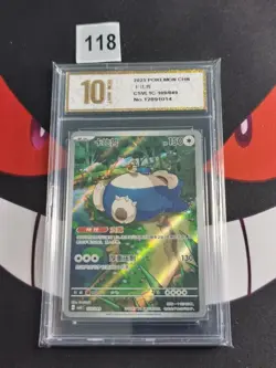 Pokemon TCG S-Chinese Scarlet & Violet Snorlax CSVL1C 109/049 -Pyxis gold 10 - Image 1
