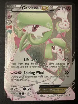 Pokemon Gardevoir Ex Full Art Ultra Rare Holo Radiant Collection RC30/32 Lp - Image 1