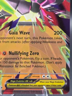 Mega Zygarde EX 47/88 Double Rare Pokemon Perfect Order NM - Image 5