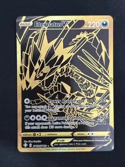 Pokemon Eternatus V Black SV121/SV122 Shining Fates: Shiny Vault Holo - Image 1