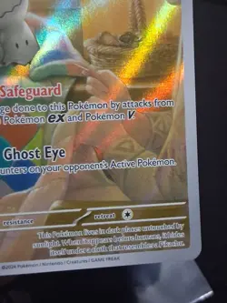 Pokemon TCG Mimikyu SVP 075 Paldean Fates Holo Black Star Promo - Image 4