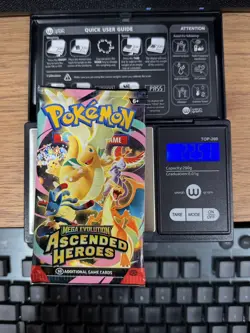 HEAVY!! 🔥 22.51g Pokemon TCG Ascended Heroes Booster (Sealed)✅ GOD PACKUUU - Image 1