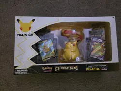 Pokemon TCG Celebrations Pikachu VMax Premium Figure Collection NEW SEALED - Image 1