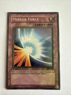 Mirror Force MRD-138 1st Edition – Ultra Rare Metal Raiders Yu-Gi-Oh! LP Faded! - Image 1