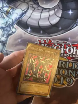 | Yugioh Serpent Night Dragon MRL-103 Secret Rare Unlimited MP (WNU) (1) - Image 3