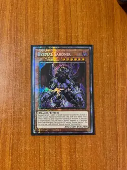 YuGiOh! Bystial Saronir RA05-EN023 Starlight Rare 1st Edition NM - Image 1