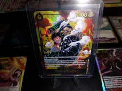 One Piece Ccg Tcg Card Lot Sr Leader Don SEC LUFFY OP10-118 Secret Alt Art Rare - Image 3