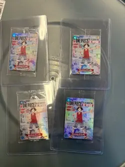 One Piece Monkey.D.Luffy College BKB US Voyage Promo Card -(SEALED) in Hard Case - Image 1