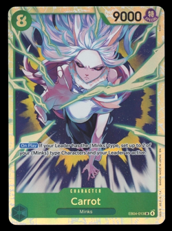 ONE PIECE CARROT OP14-013 SR THE AZURE SEA'S SEVEN ENGLISH - Image 1