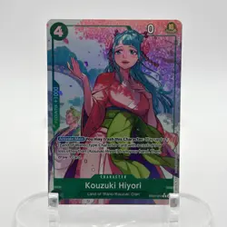 One Piece Kouzuki Hiyori EB01-013 Alt Art R Foil - Memorial Collection NM ENGLIS - Image 1