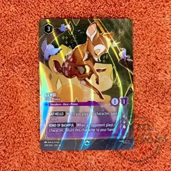 Disney Lorcana Bambi Little Prince 209/204 | ENCHANTED |Reign Of Jafar - Image 1