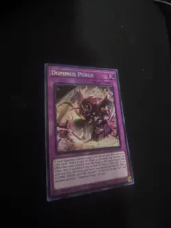 YUGIOH - DOMINUS PURGE - PRISMATIC SECRET RARE - MP25 - NM - 1ST ED - Image 5