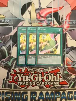 3x Tuning Super Rare Limited Edition SHSP-ENSE2 Yugioh - Image 1