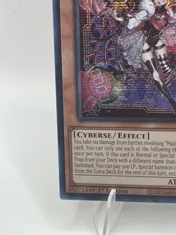 Yugioh! Maliss P White Rabbit MP25-EN122 Mega Pack Prismatic Secret Rare NM - Image 4