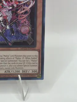 Yugioh! Maliss P White Rabbit MP25-EN122 Mega Pack Prismatic Secret Rare NM - Image 5
