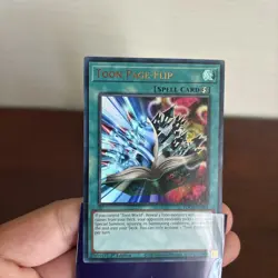 Yugioh Toon Page-Flip TOCH-EN004 Ultra Rare 1st Edition - Image 2