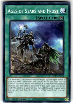 Ages of Stars and Frost MP25-EN318 1st Edition NM Yugioh - Image 1