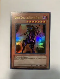 Swift Gaia the Fierce Knight RP02-EN085 Ultra Rare Yugioh Retro Pack 2 NM - Image 1