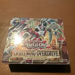 Lightning Overdrive Booster Box 1st Edition Yugioh Sealed - Image 1