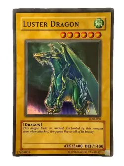 YUGIOH Luster Dragon LOD-050 Super Rare MP - Image 1