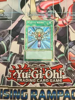 Monster Reborn Platinum Secret Rare RA03-EN052 Yugioh - Image 1