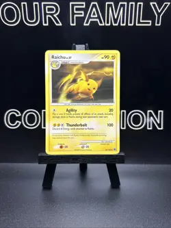 Raichu Majestic Dawn 45/100 Regular Uncommon Pokemon Trading Card LP - Image 1