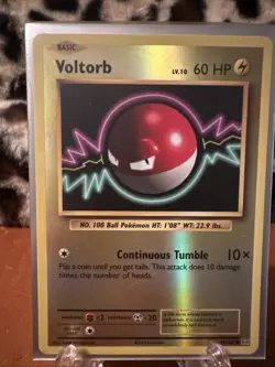 Pokemon TCG Voltorb Evolutions 39/108 Reverse Holo Common Card - Image 1