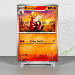 Pokemon TCG Card - Crocalor 24/182 Uncommon | 2023 Paradox Rift | NM/Mint - Image 1