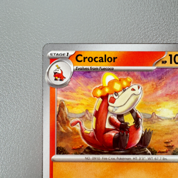 Pokemon TCG Card - Crocalor 24/182 Uncommon | 2023 Paradox Rift | NM/Mint - Image 3