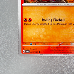 Pokemon TCG Card - Crocalor 24/182 Uncommon | 2023 Paradox Rift | NM/Mint - Image 4