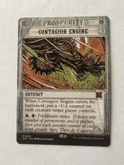 MTG~ Contagion Engine - Outlaws of Thunder Junction: Breaking News~Mythic~NM - Image 1