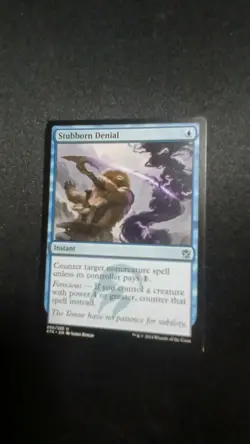 Stubborn Denial Khans of Tarkir Regular - Image 1