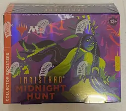 MTG Magic The Gathering Innistrad Midnight Hunt Collector Booster Box NEW SEALED - Image 1