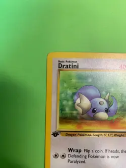 Dratini 53/82 | Team Rocket First Edition | Pokemon TCG Common with crease - Image 2
