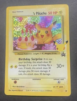The Pokemon Company ______'s Pikachu Promo Holo Celebrations - Image 1
