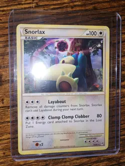 Pokemon Snorlax 33/95 Call of Legends Rare Basic 100 HP Regular English 2011 - Image 1