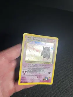 Pokemon TCG Sabrina's Gengar 14/132 Gym Heroes Holo HP - Image 5