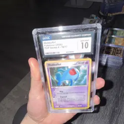 Pokemon Wobbuffet POP Series 4 016/017 Holo Common CGC 10 2006 - Image 1