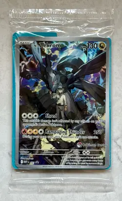 N's Zekrom Pokemon Center Exclusive Stamped SEALED Promo Ascended Heroes PC ETB - Image 1