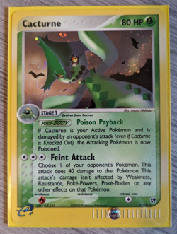 Pokemon Cacturne 2/100 Sandstorm Holo MP - Image 1