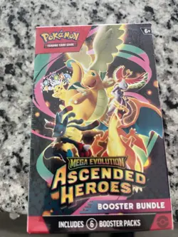 Pokemon Mega Evolution Ascended Heroes Booster Bundle Box Factory Sealed - Image 1