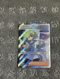 2024 POKEMON TEMPORAL FORCES CIPHERMANIAC'S CODEBREAKING 198/162 ULTRA RARE - Image 1