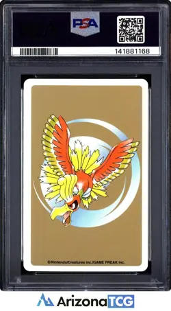 Pokemon 2000 Parasect 047 7 Of Diamonds Gold Playing Card Japanese PSA 9 - Image 2