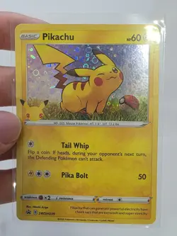 Pikachu SWSH039 General Mills Promo 2020 Holo Rare Holo Pokemon TCG Card NM - Image 2