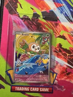 Rowlet - 043 Holo MEP ME: Mega Evolution Promo Pokemon Illustration Rare - Image 1