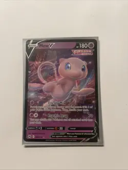 Pokemon TCG Mew V 060/159 Fusion Strike Ultra Rare Holo Card NM - Image 1